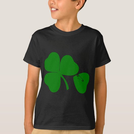 St Patrick's Day Get Lucky Black sweat shirt (Voorkant)