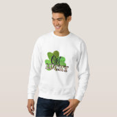 St. Patrick's Day Get Lucky Mannen Trui (Voorkant volledig)