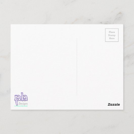 St Patrick's Day Get Lucky Safety Pin Briefkaart (Achterkant)