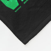 St Patrick's Day Geweldig weer Grappig Trump 3 Fleece Deken (Hoek)