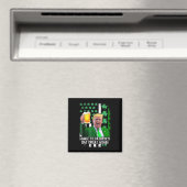 St Patrick's Day geweldig weer grappige Trump met Magneet (Insitu (Vaatwasser))