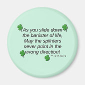 St. Patrick's Day Gezegde Magnet (Voorkant)