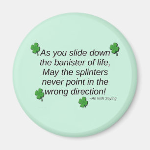 St. Patrick's Day Gezegde Magnet