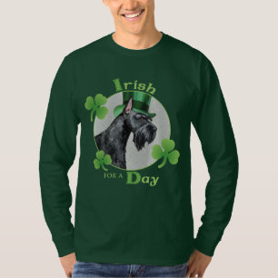 St. Patrick's Day Giant Schnauzer T-shirt