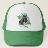 St. Patrick's Day Giant Schnauzer Trucker Pet (Voorkant)