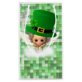 St. Patrick's Day Gift Bag Angel Klein Cadeauzakje (Achterkant)