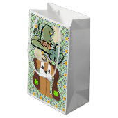 St. Patrick's Day Gift Bag Dog Klein Cadeauzakje (Achterkant Gekanteld)