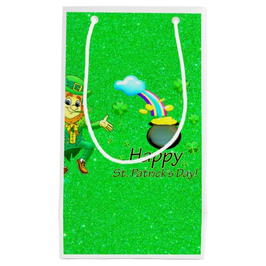 St. Patrick's Day Gift Bag Klein Cadeauzakje (Voorkant)