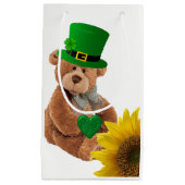 St. Patrick's Day Gift Bag Teddy Bear Klein Cadeauzakje (Voorkant)