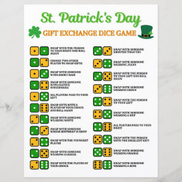 St. Patrick's Day Gift Exchange Dice Game