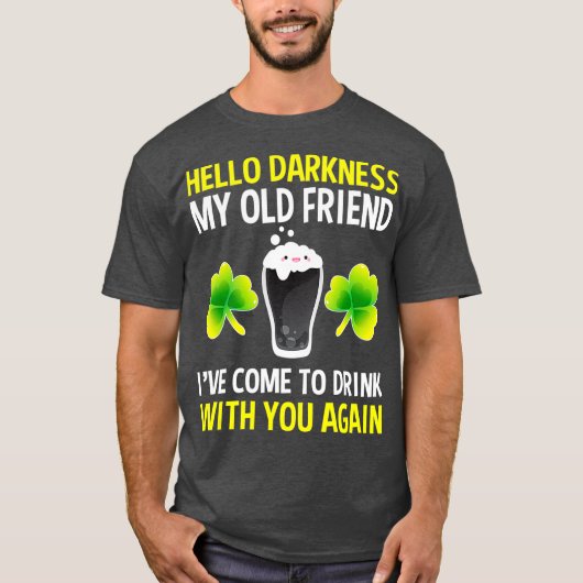 St. Patricks Day Gifts for Men Hallo T-shirt (Voorkant)