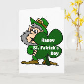 St. Patrick's Day Gifts Kaart (Gele Bloem)