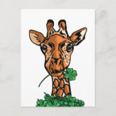 St. Patricks Day Giraffe Briefkaart (Voorkant)