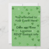 St. Patrick's Day Giraffe Kaart (Achterkant)