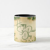 St. Patrick's Day Girl met Shamrocks Mok (Midden)