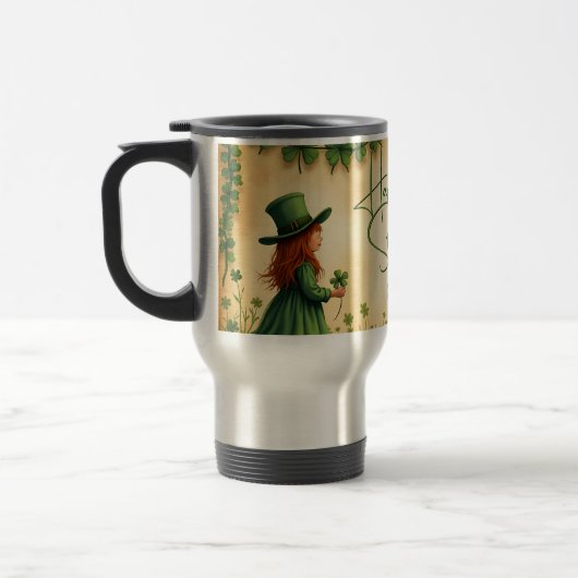 St. Patrick's Day Girl met Shamrocks Reisbeker (Links)