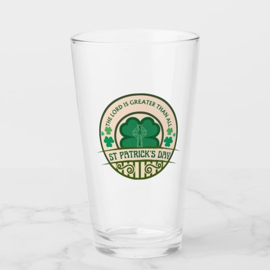 St Patrick's Day Glas (Voorkant)