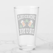 St Patrick's Day Glass Glas (Achterkant)