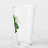 St Patrick's Day Glass with Quote Glas (Links)