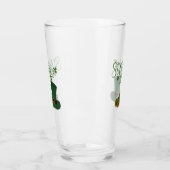 St. Patrick's Day glazen beker (Links)
