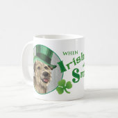 St. Patrick's Day Glen of Imal Terrier Koffiemok (Voorkant links)
