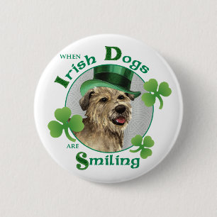 St. Patrick's Day Glen of Imal Terrier Ronde Button 5,7 Cm