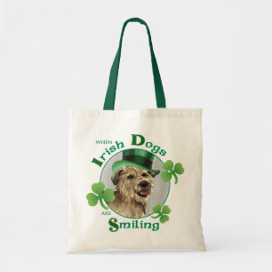 St. Patrick's Day Glen of Imal Terrier Tote Bag