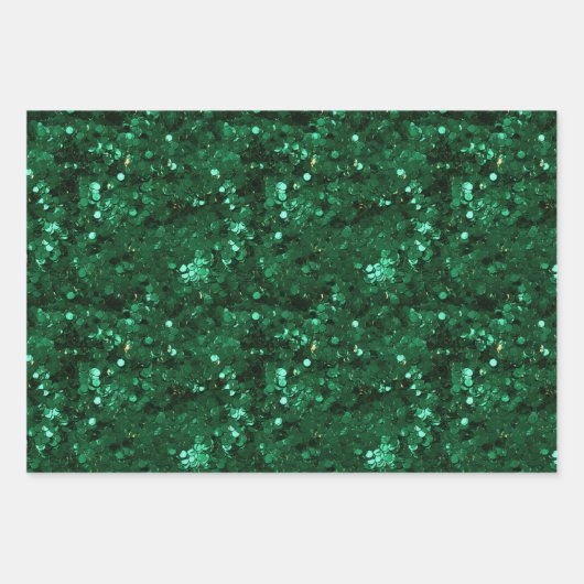 St. Patrick's Day Glitter Inpakpapier Vel (Voorkant)