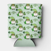 St. Patrick's Day Gnome Beer Koelbox Blikjeskoeler (Voorkant)