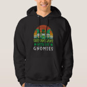 St Patricks Day Gnome Let Shenanigans Begin Shamro Hoodie (Voorkant)