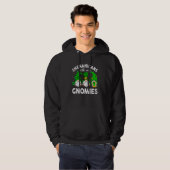 St Patricks Day Gnome Let Shenanigans Begin Shamro Hoodie (Voorkant volledig)