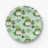 St. Patrick's Day Gnome Paper Bord (Voorkant)
