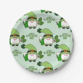 St. Patrick's Day Gnome Paper Bord
