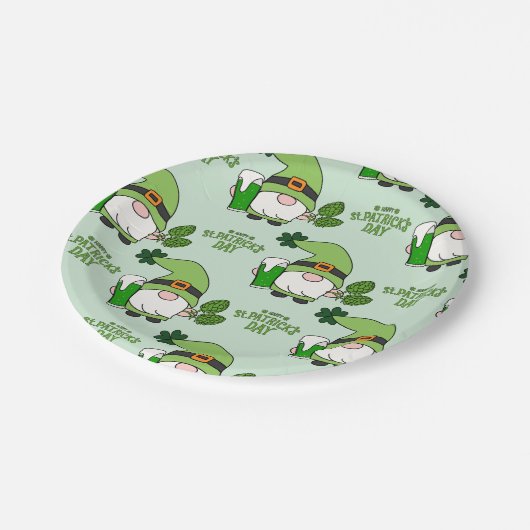 St. Patrick's Day Gnome Paper Bord (Gekanteld)