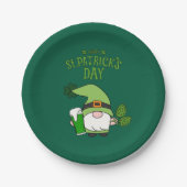 St. Patrick's Day Gnome Paper Bord (Voorkant)