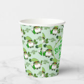 St. Patrick's Day Gnome Paper Cup Papieren Bekers (Rechts)