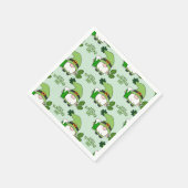 St. Patrick's Day Gnome servetten (Hoek)