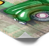 St. Patrick's Day Gnomen in Truck Shenanigans Poster (Hoek)