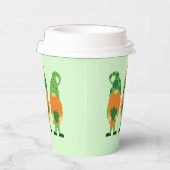 St. Patrick's Day Gnomes-59065 Papieren Bekers (Rechts)