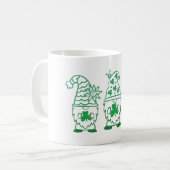 St. Patrick's Day Gnomes-60682 Koffiemok (Voorkant links)