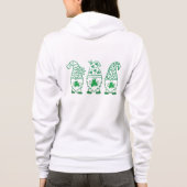 St. Patrick's Day Gnomes-67845 Hoodie (Achterkant)