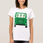 St. Patrick's Day Gnomes in Truck T-shirt (Voorkant)