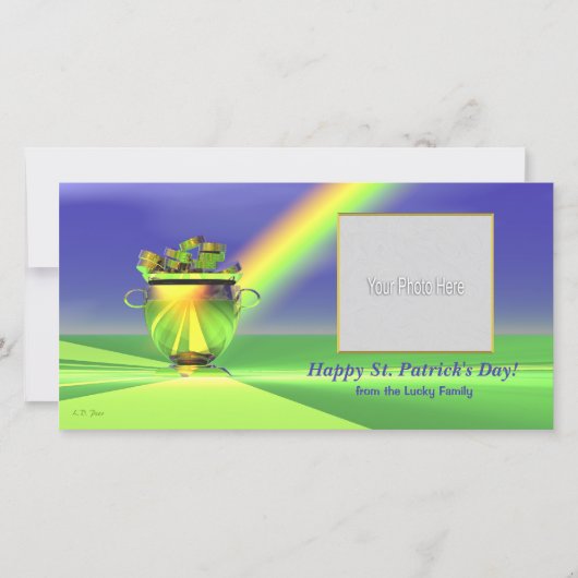 St. Patrick's Day Gold Pot of Gold (Voorkant)