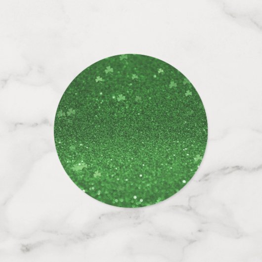 St. Patrick's Day Gold Shamrock Confetti (Kleine voorkant)