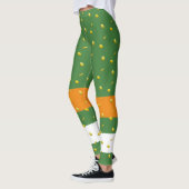 St Patrick's Day Golden Coins Ierland Leggings (Links)