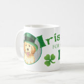 St. Patrick's Day Golden Koffiemok (Voorkant links)