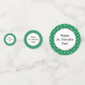 St. Patrick's Day Golden Retriever Dog Confetti (Achterkanten)
