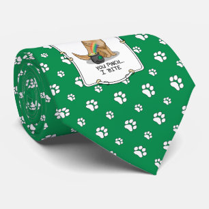 St. Patrick's Day Golden Retriever Dog Stropdas