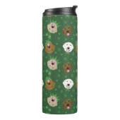 St Patricks Day Golden Retriever Honden Thermosbeker (Gedraaid links)