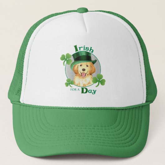 St. Patrick's Day Golden Trucker Pet (Voorkant)